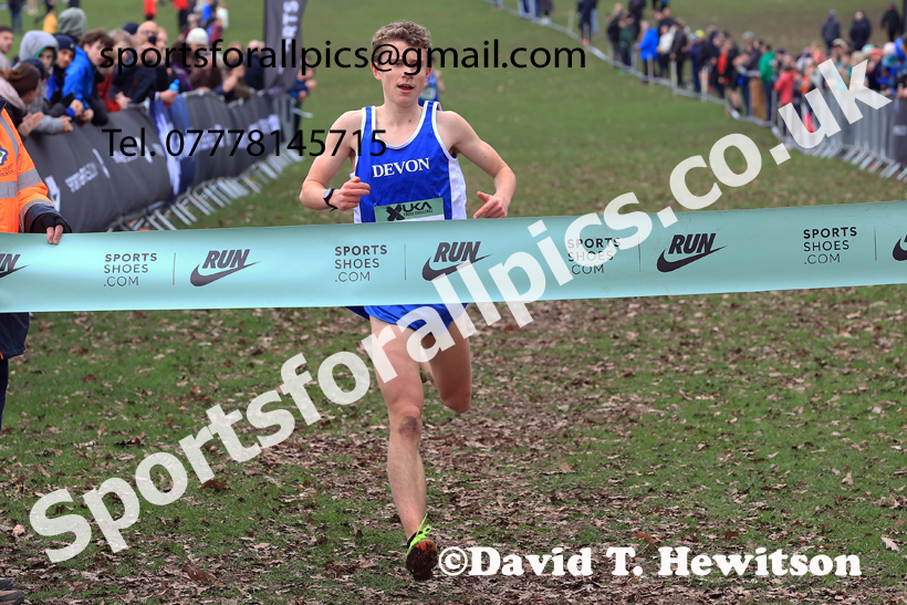 Mens Under-17s 2026 UK CAU Inter Counties Cross Country, Wollaton Park, Nottingham. Photo: David T. Hewitson/Sports for All Pics
